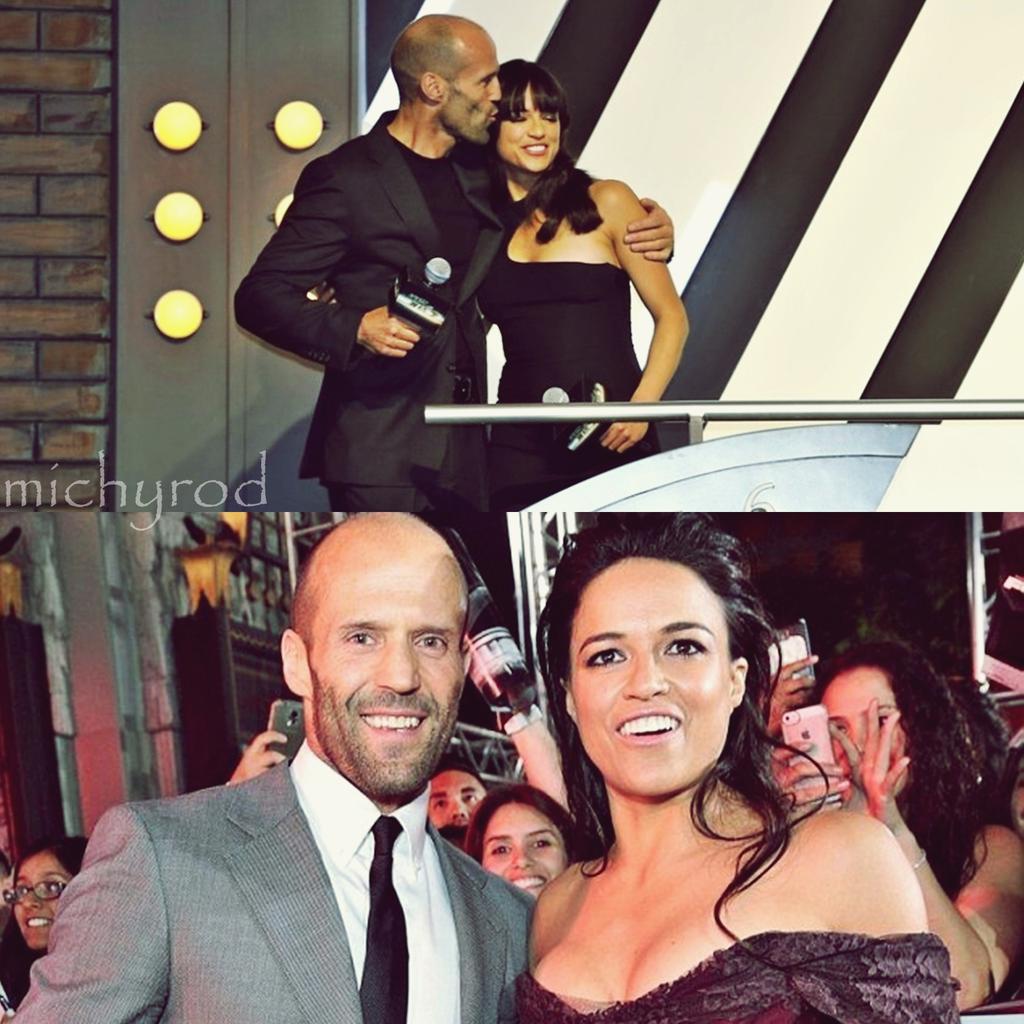Happy birthday Jason!    Michelle Rodriguez Jason Statham 