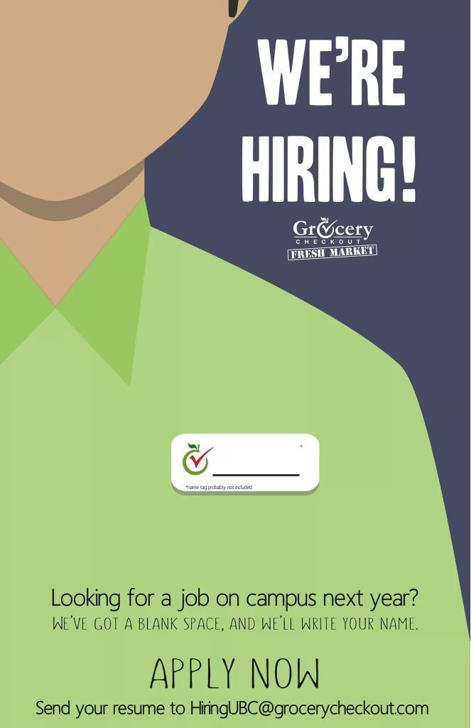 GCIVancouver's tweet photo. Join Our Team! #UBC Careers Online Job ID 819313 [http://t.co/dYVjZNPped] #AMSnest #youBC #UBCjobopportunities http://t.co/r5RqdiGRQn