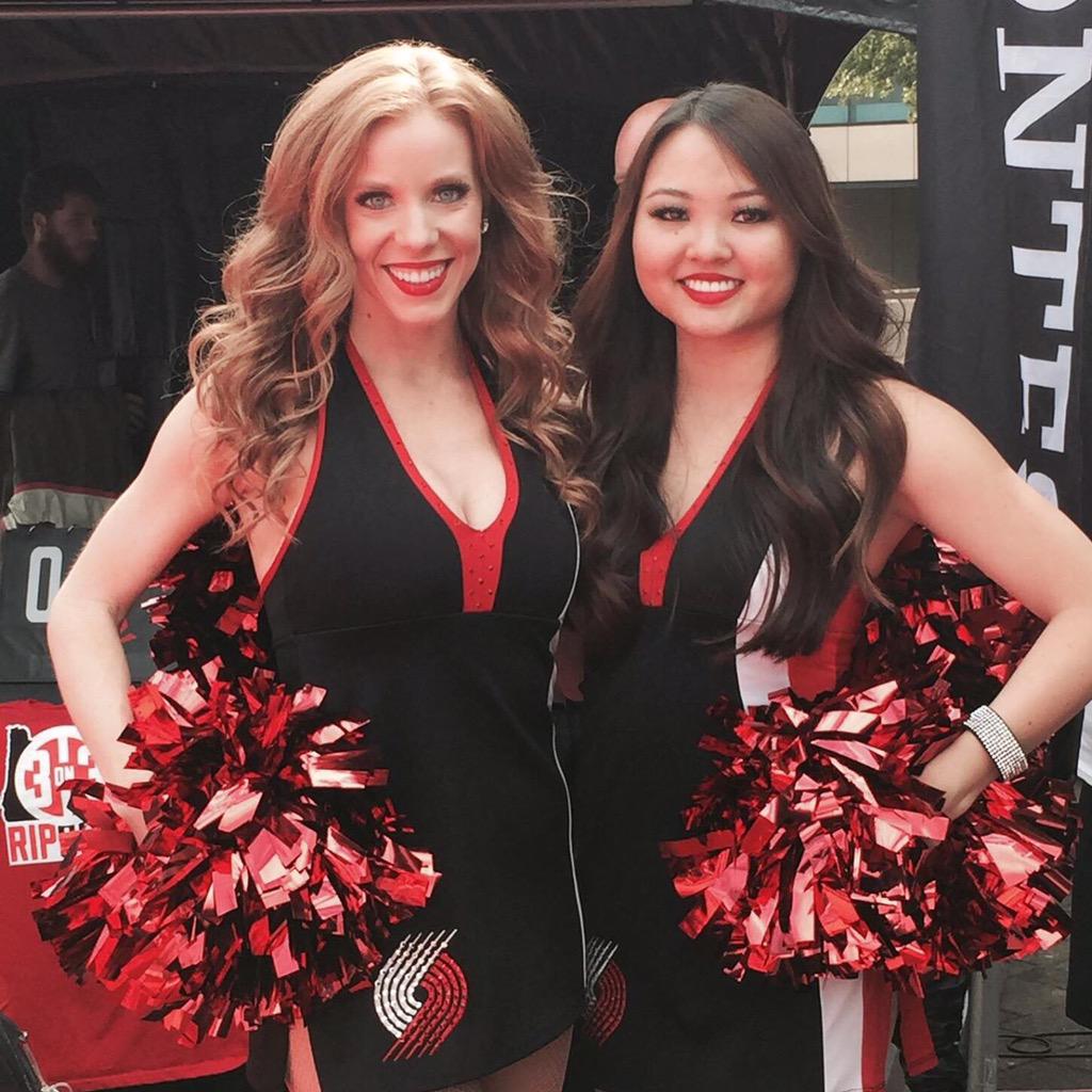 Картинки по запросу portland trail blazers dancers Sharnelle