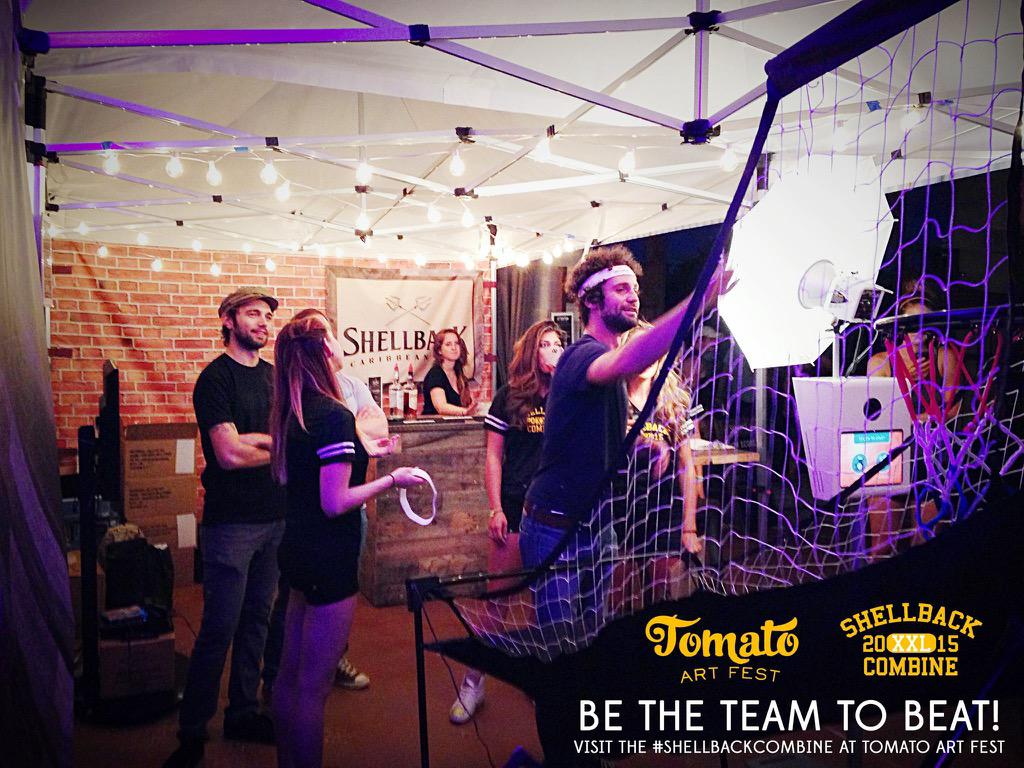 TomatoArtFest's tweet photo. Rally up your team / head to the #ShellbackCombine by @ShellbackRum at #tomatoart! Earn those bragging rights!🏀🏈🏃🏻🏆🎪🍹 http://t.co/e2uyxd2FrV