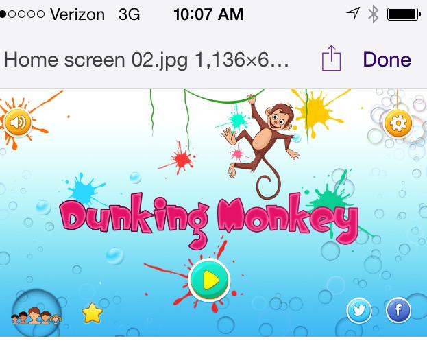 patrickmclarty's tweet photo. Down load dunking monkey and you will see something like this http://t.co/tCiPgEnCAY