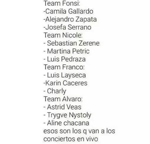 BryanDaza's tweet photo. Estos son los finalista que pasan a los en vivo xd jojojo  #thevoicechile #TheVoiceKO http://t.co/b6QUN0A5uP