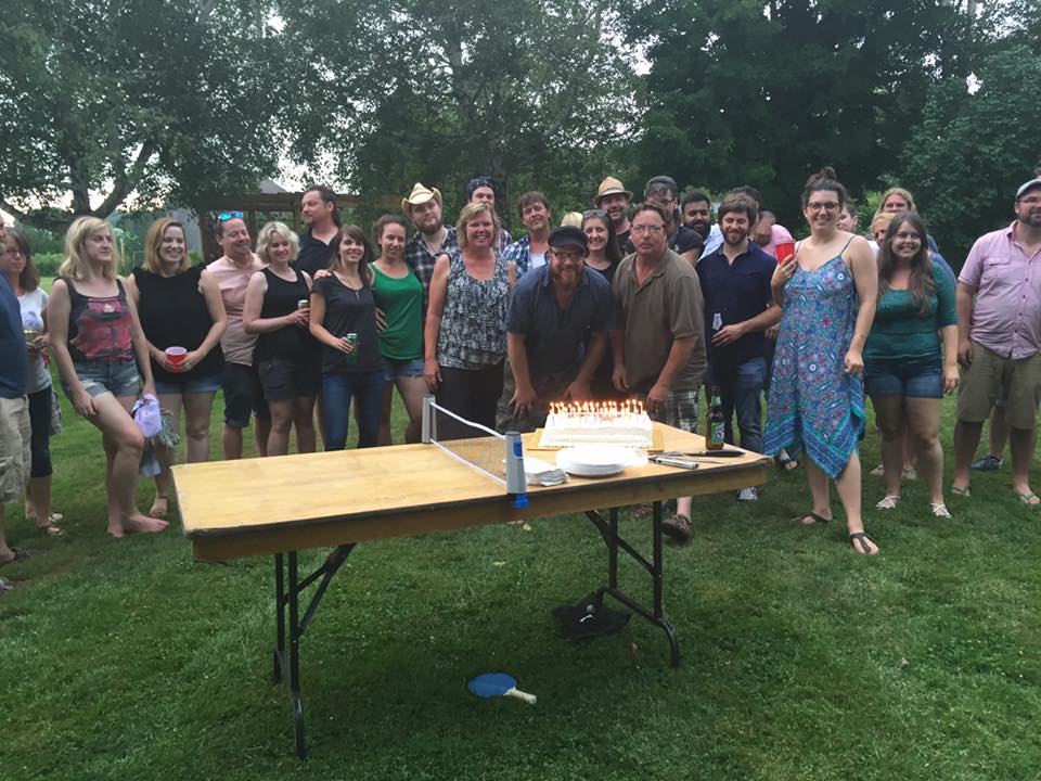 mightymanager's tweet image. Contenders for "best birthday party"have to top dancing to a band in a barn with a belly full of BBQ and endless beer