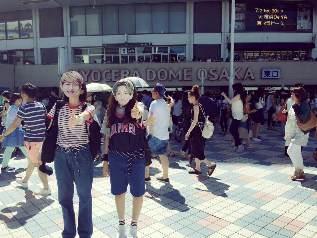 niel0724's tweet photo. 昨日は京セラドームにいました。大阪にいました。 http://t.co/xtaPMRHoLY