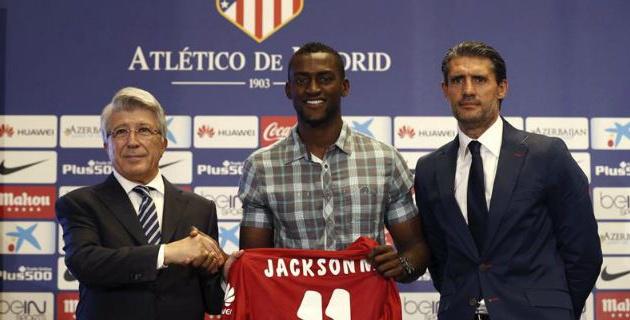 elheraldoco's tweet photo. 8.000 seguidores le dieron la bienvenida a Jackson Martínez al Atlético de Madrid http://t.co/fGBN9tJIJS http://t.co/oHB8I8lksI