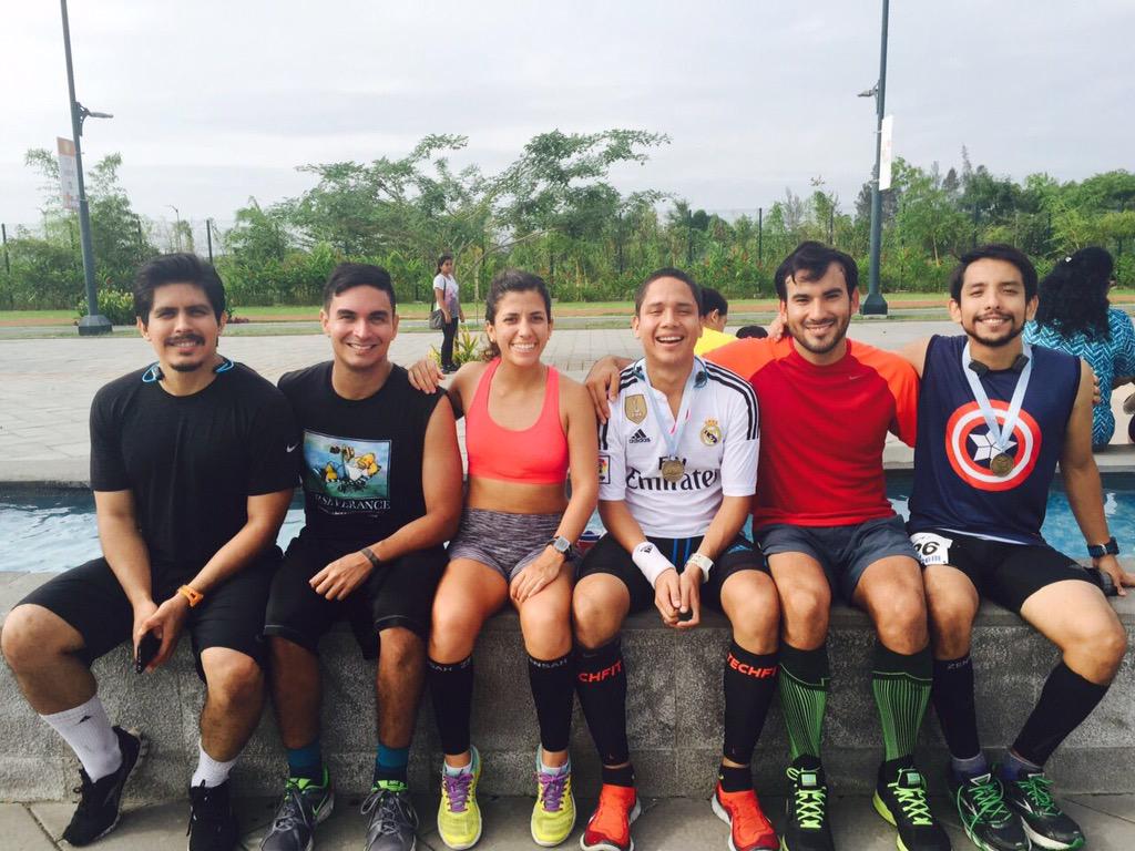 WalterJara's tweet photo. Nada mejor que correr con los panas! @ManuelCansing @FernandBautista #VADTeam http://t.co/Ujw6MCEAfy