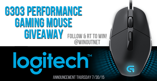 WinOutNET's tweet photo. We are happy to announce our partnership with @LogitechG!  Follow us both &amp; RT to win a G303 Performance Gaming Mouse http://t.co/LLZiLRquZ8