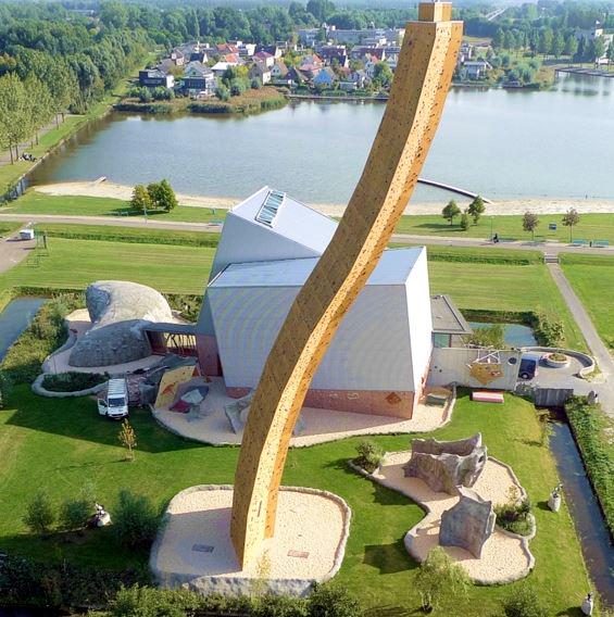 Explore_further's tweet photo. The World's tallest &amp; freakiest climbing wall! Would you dare to climb it? http://t.co/CloCwYTaSe http://t.co/QxNXlYxN6x