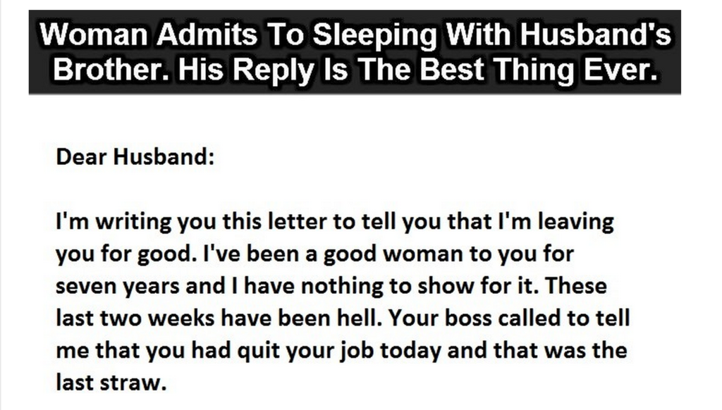 gdock7's tweet image. The Best Divorce Letter Ever. This Guy Nails It.1 Read: ift.tt/1Ovgh7t