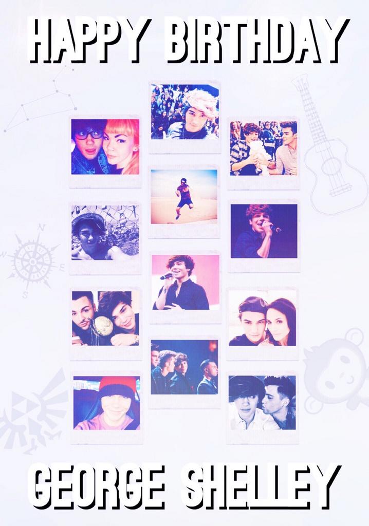 Happy Birthday George Shelley  I love you so much my love! 