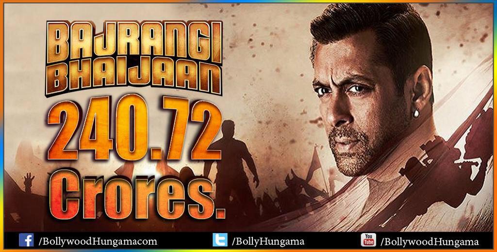 AnitaAhluwalia's tweet photo. 240.72Crores &amp; counting... #BBCreatingHistory @BeingSalmanKhan @kabirkhankk @minimathur http://t.co/8aL6qdRrY9