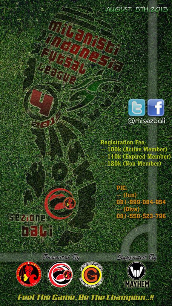 [INFO] Pelunasan terakhir dan pengundian team #MIFLSezBali4 pada hari Rabu, 29/07/15. Terimakasih :) Cc: <a href="/MIsezBali/">Milanisti Bali 009</a>