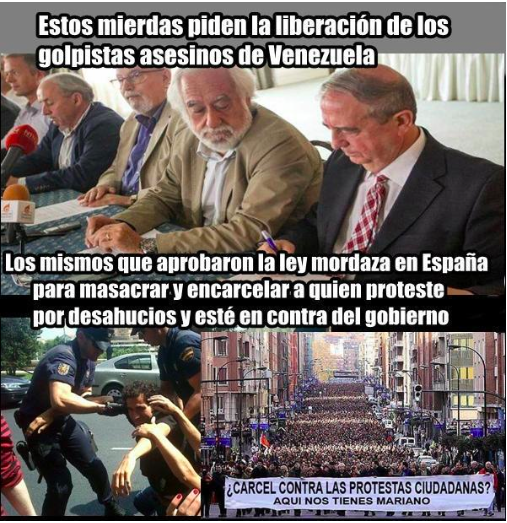17jordani's tweet photo. Cenadores" Españoles exigiendo Libertad jajajaja y su pueblo #amordazado El IRPF #FelizLunes #CallesPeperas http://t.co/2bbpGLo1fF
