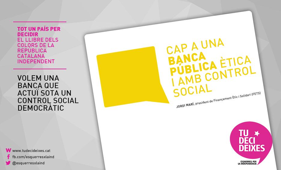 esquerresxlaind's tweet photo. Cap a una banca pública, ètica i amb control social | De @Jordi_mari,president de @banca_etica http://t.co/51VmiWw39V http://t.co/uaS3DggxfA