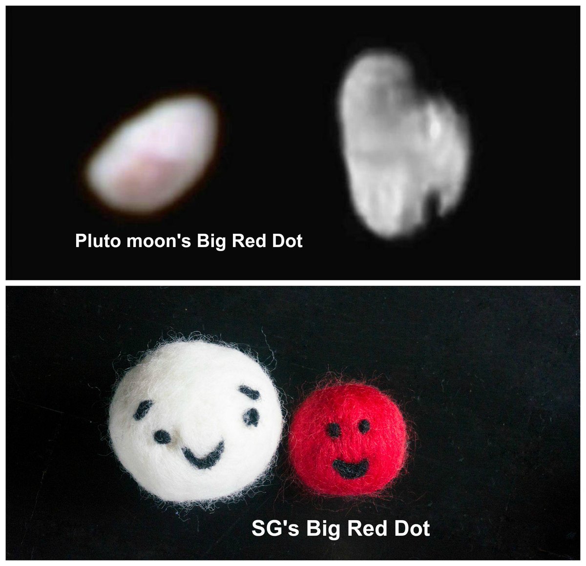 Same galaxy. Just as Spectacular #bigreddot #pluto