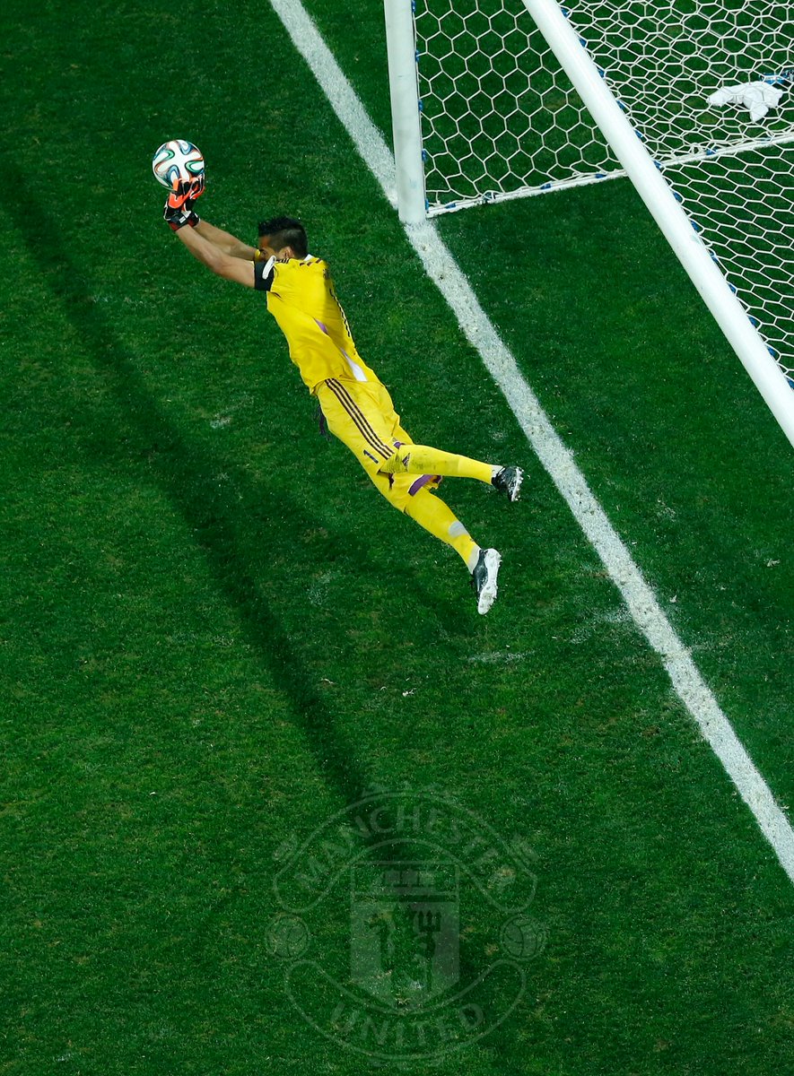 ManUtd's tweet photo. All you need to know about our new signing, Sergio Romero. http://t.co/n6RFRW8pYE #WelcomeRomero http://t.co/kQTOdFT5QG