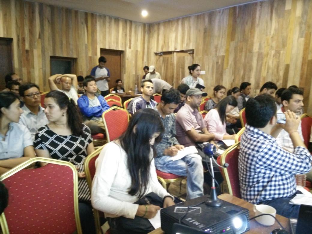 manojbhattarai_'s tweet image. Open Dialogue with #CAMembers on #Youth &amp;amp; #Constitution by @AyonNepal  Event Shot. 
@NPC_Nepal @brabimkumar @ppariyar