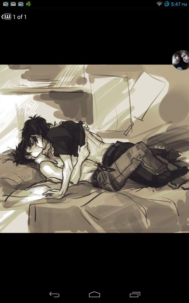 Rebelangelblue's tweet photo. I am currently shipping pernico http://t.co/T8QKrhIkPA