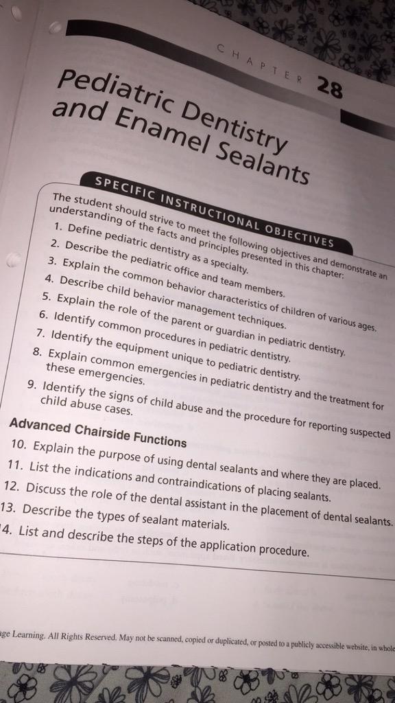 niallsteen's tweet photo. whipped out my old dental workbook #44days until dental assisting classes start 😊 #pediatrics http://t.co/e0g3z8r5qN