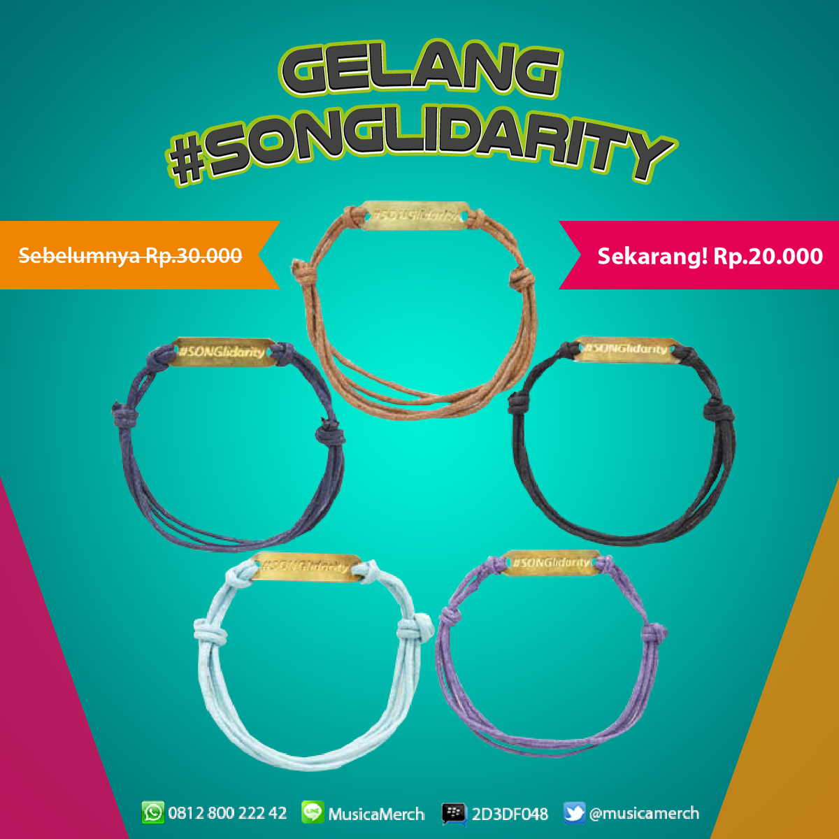 MusicaMerch's tweet photo. Yukk..@NOAH_ID @geishaindonesia @dmasivstore @nidji http://t.co/VwkoQFn70P