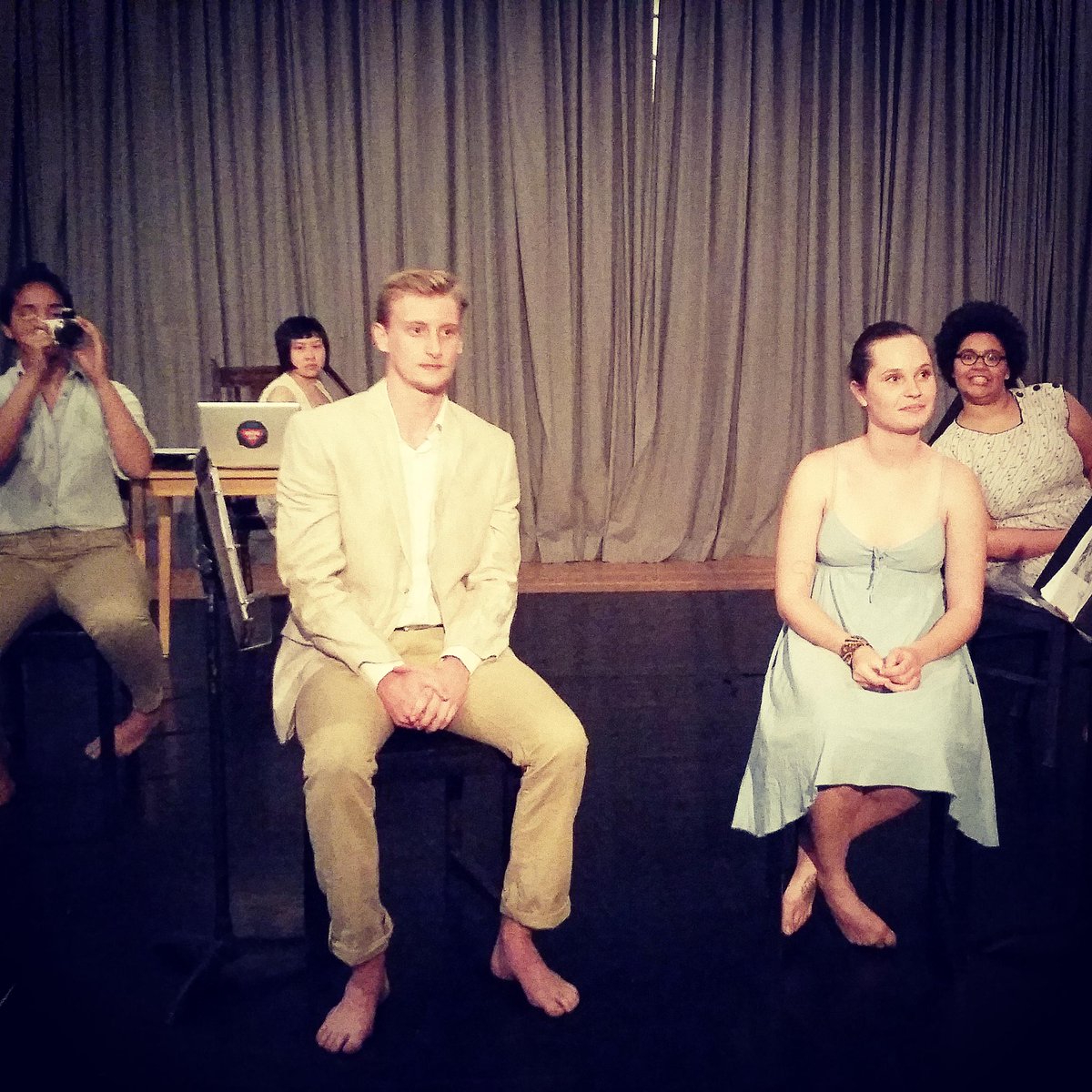 #Nttc at BC Buds earlier this year for "Kind" by @eddyvanwyk @FirehallArtsCte #theatre #kind #ingridjonker