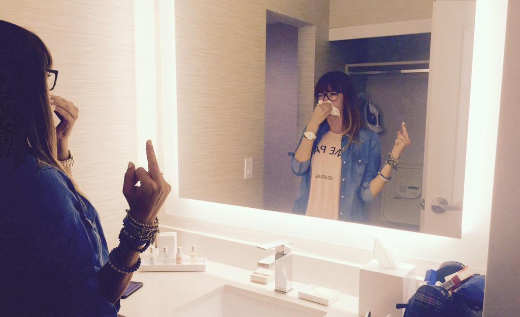 Damn. L.A 😠 Been sick the whole time! Lost another night...