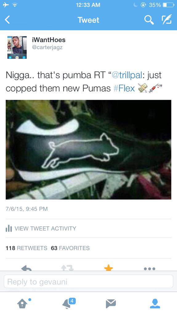 LemmeEatUrAss's tweet photo. LMFAOOOOOOO @CARTERJAGZ TOO FUNNY. YALL GO FOLLOW HIM http://t.co/4HpvjDh72j