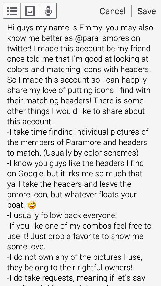 Paramorelayouts's tweet photo. Hello, please read for more information about my layouts account!!
Thank you so much! 💓✌ http://t.co/z4OPuWz3pD