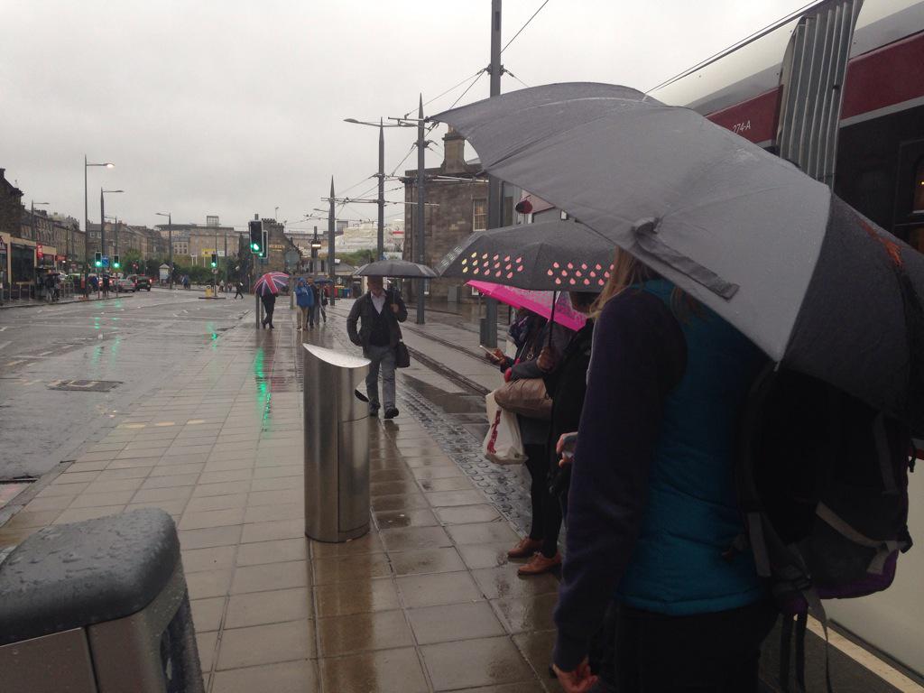 Another beautiful summer's morning in Edinburgh! #thesummerthatneverwas