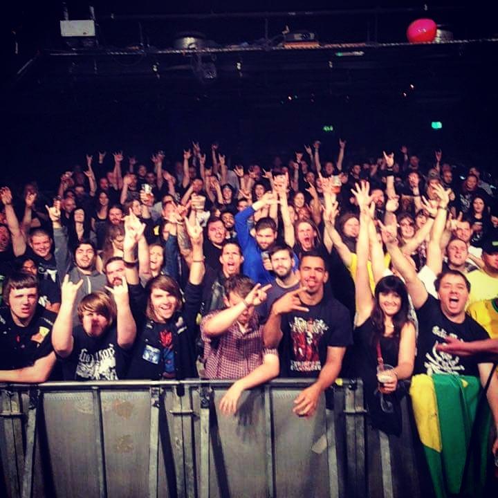 Still high on the crowd reaction this morning. Thanks guys! #metal #brutal #designsofchaos #alternative #gigs #live