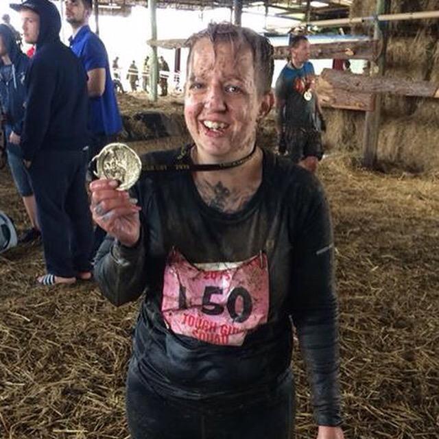 APrendergrast's tweet photo. @Xercise4Less 15k and 200 obstacles later! #InShape4Summer #nettlewarrior #toughbird 💪🏻 http://t.co/rHSIqvGgZS