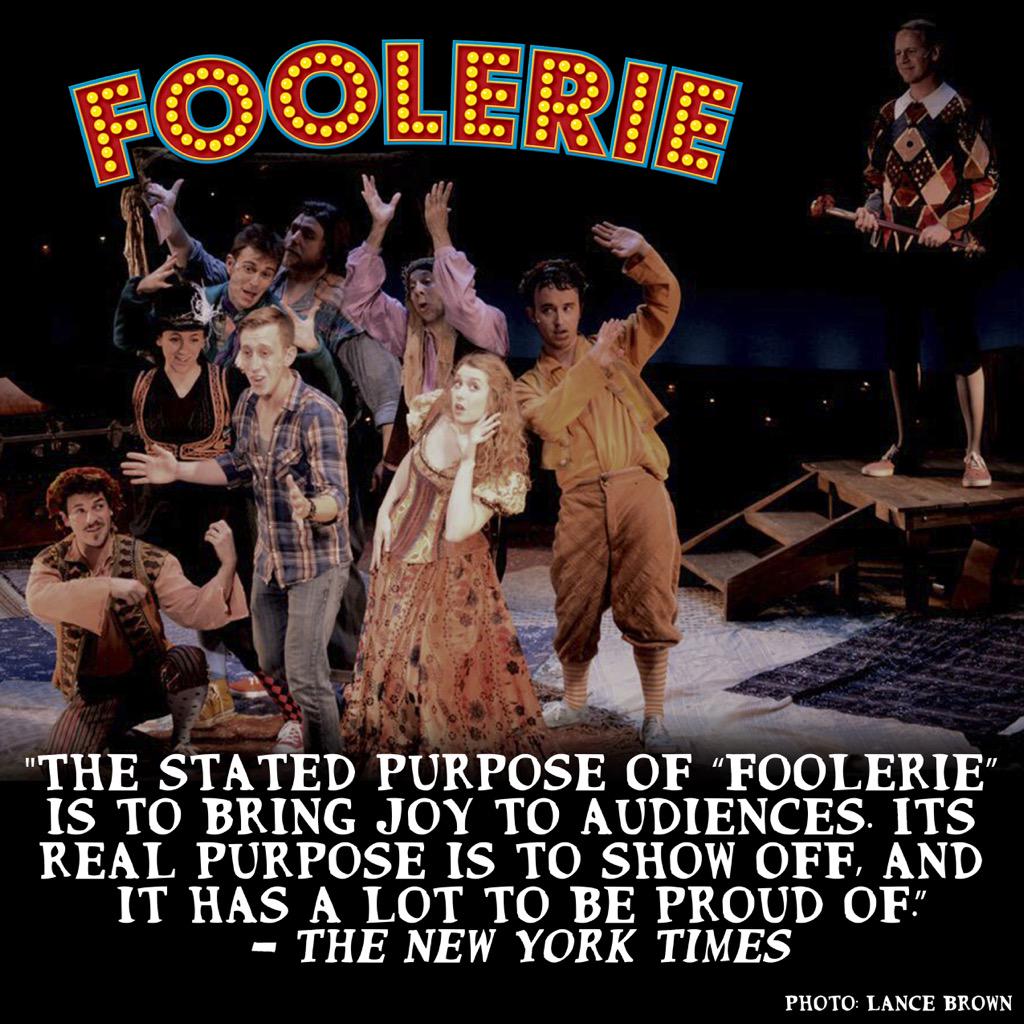 Foolerie The Musical tweet media