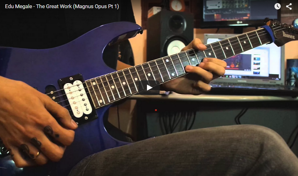 OfficialDAMBAND's tweet photo. [NEW VIDEO] Official Guitar Playthrough Video (Edu Megale) - The Great Work https://t.co/JqWUEr5lqr http://t.co/soMFl1HF9g