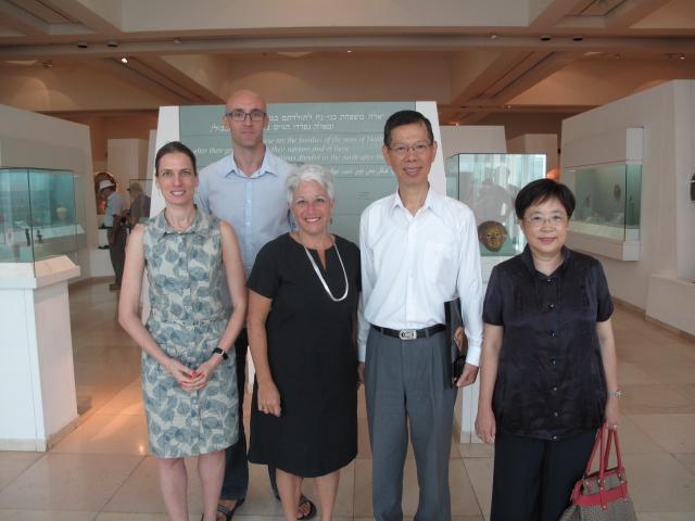 Thanks for visiting today!
Mr. Yung-Sheng Chi, representative of the Taipei Economic and Cultural Office in #TelAviv