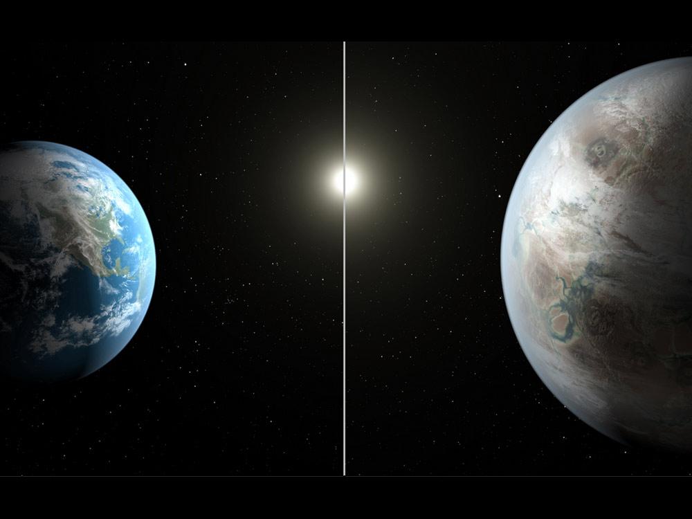 muyinteresante's tweet photo. Hallado fuera del sistema solar el planeta más parecido a la Tierra. ¡Podría existir vida! http://t.co/h6lfM7Uhhn http://t.co/JEUBiTrdNd
