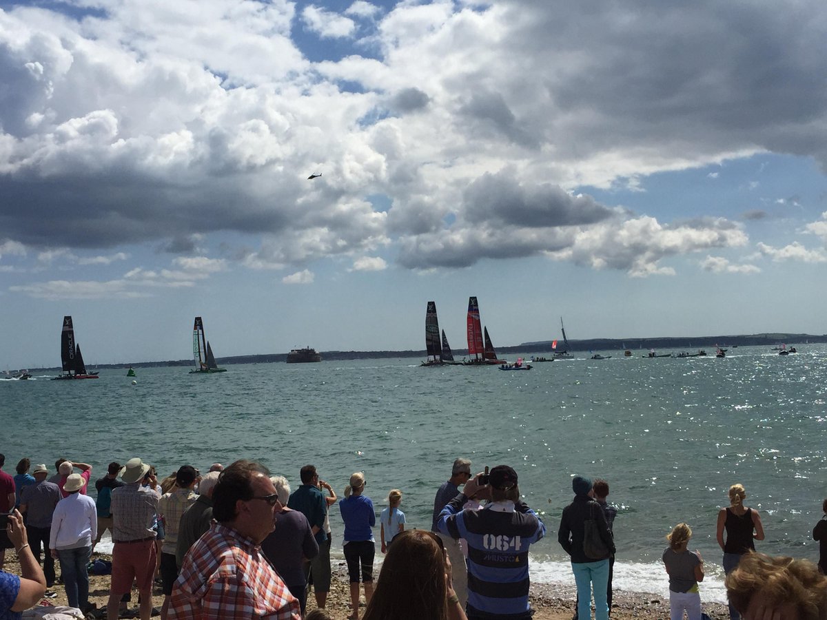simple_yachting's tweet photo. @acwspmth @LandRoverBAR @americascup  Thanks for a wonderful event, it rocked! #bringthecuphome #seeyounextyear http://t.co/ENNEFDhF3T