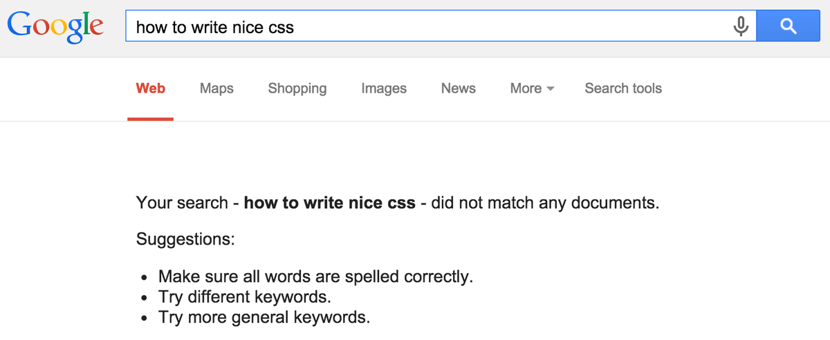 Thought not…