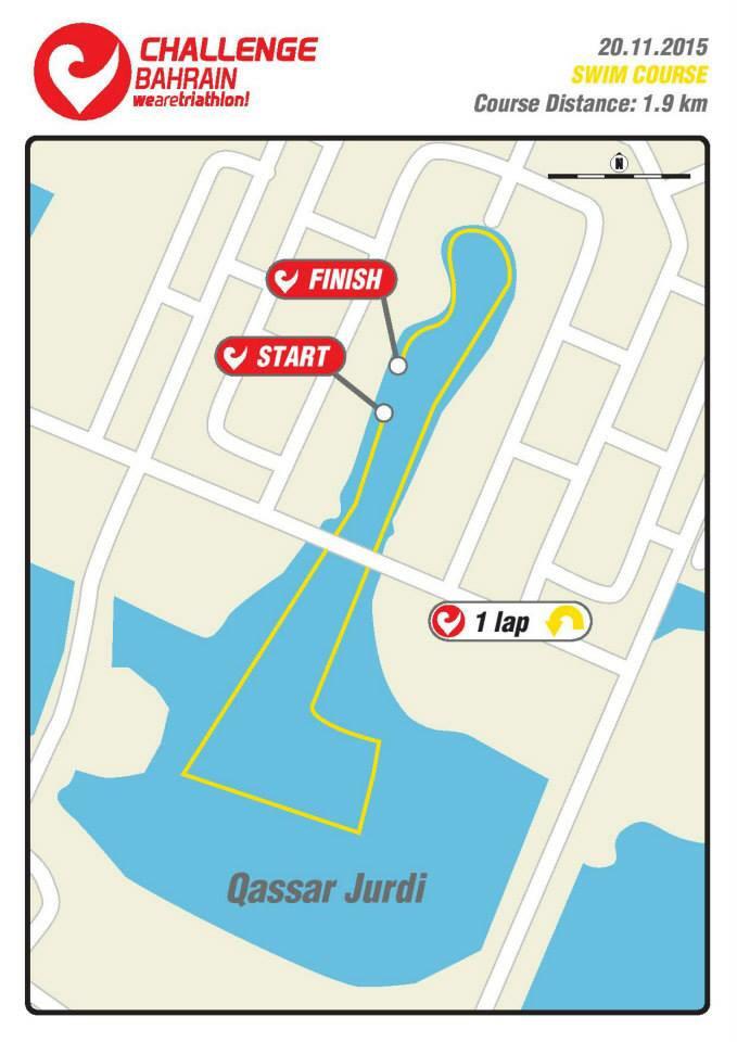 1.9km swim taking place at the Lagoon, Amwaj Island. Stay tuned for the bike &amp; run course maps #ChallengeBahrain #tri