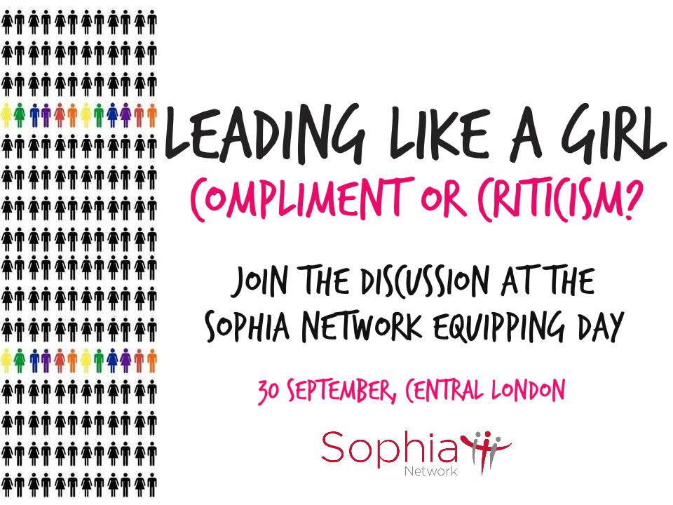 sophianetwork's tweet photo. What does it mean to lead if you are a woman?
Join the conversation at our FREE equipping day
http://t.co/Vbo3p6L1pY http://t.co/mStrmfAAiY