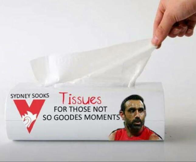 kfisme's tweet photo. Am I sooo sick of this self-obsessed troublemaker! STFU Adam Goodes! Play footie or retire! #goodes #PCness http://t.co/V5oFsVRrvk