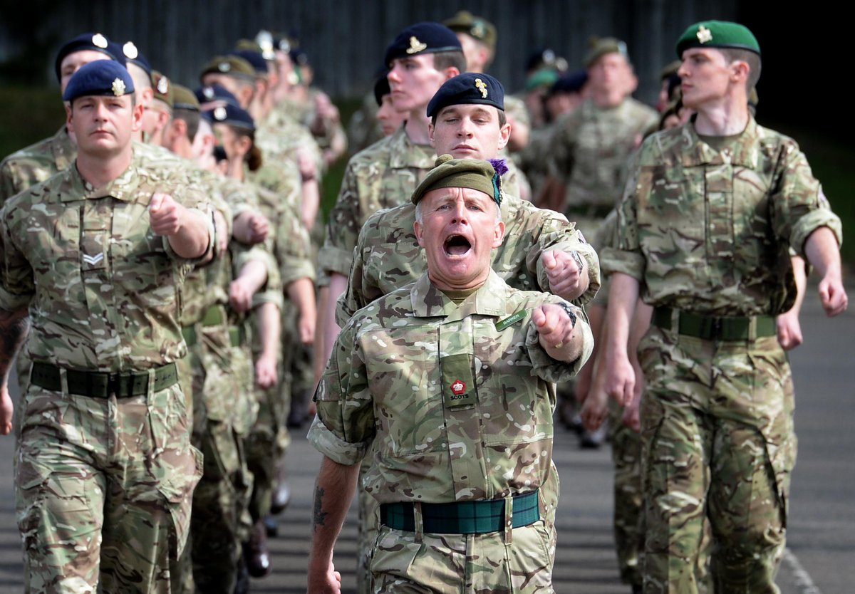 Army reserve recruits had their ‘passing out’ parade at redford