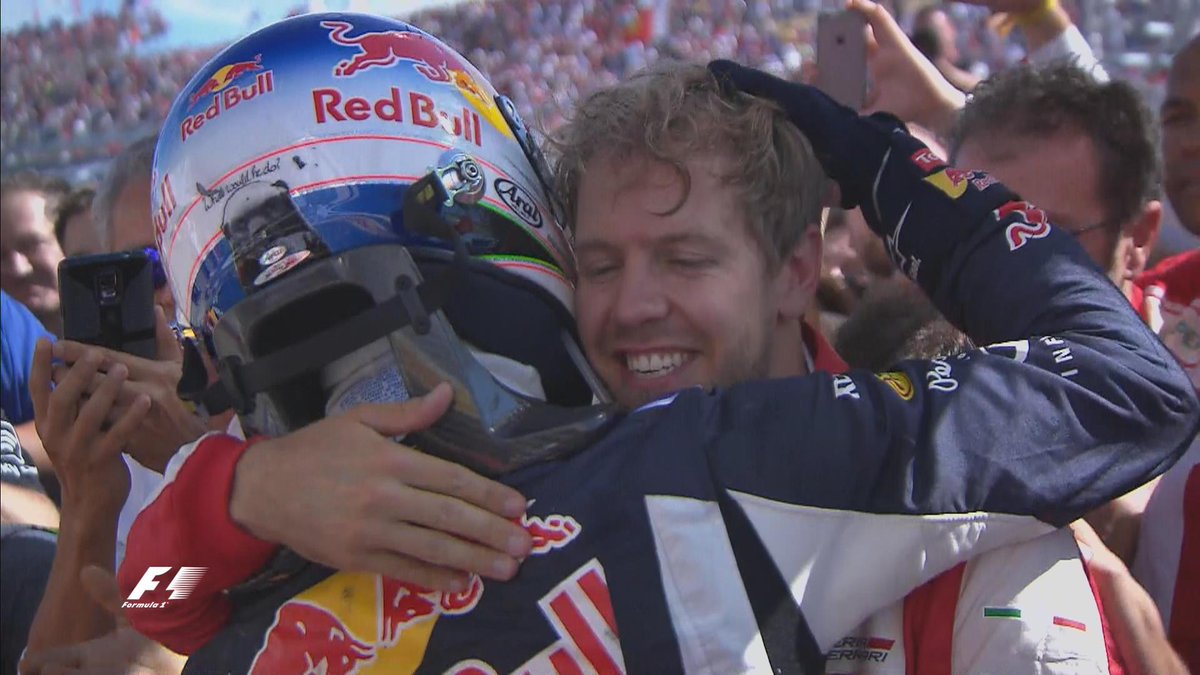 F1's tweet photo. Monday challenge: Sum up the #HungarianGP in 3 words… GO! http://t.co/q6KlAcPWQq