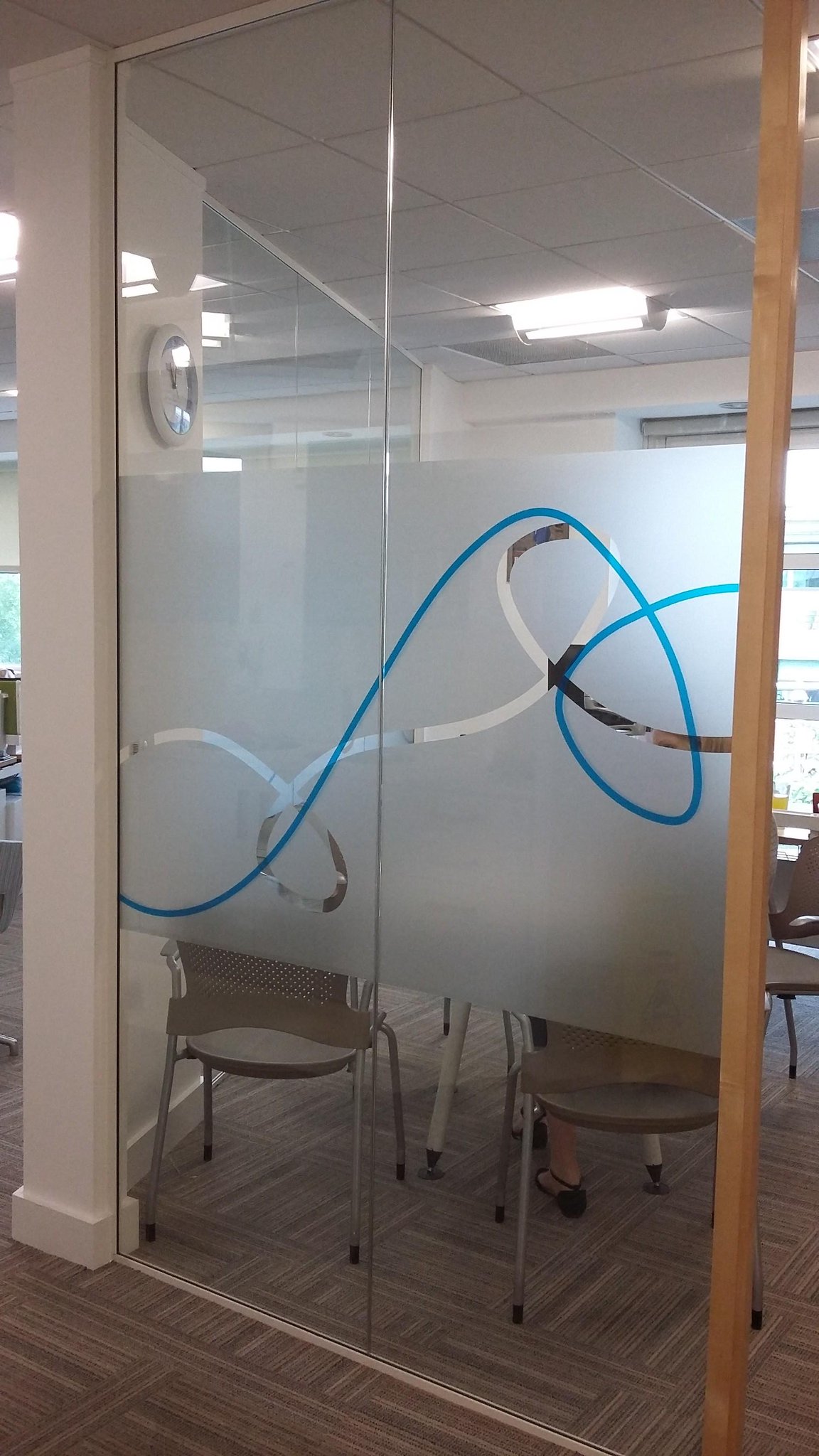 Signs Express Manchester on Twitter "Reverse Mounted Etched Glass Manifestation.Simple yet