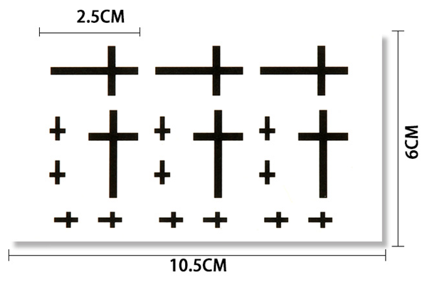 ToponeChoice's tweet image. Temporary Tattoos Cross Pattern Waterproof Body Tattoo Sticker

toponechoice.com/health-beauty/…