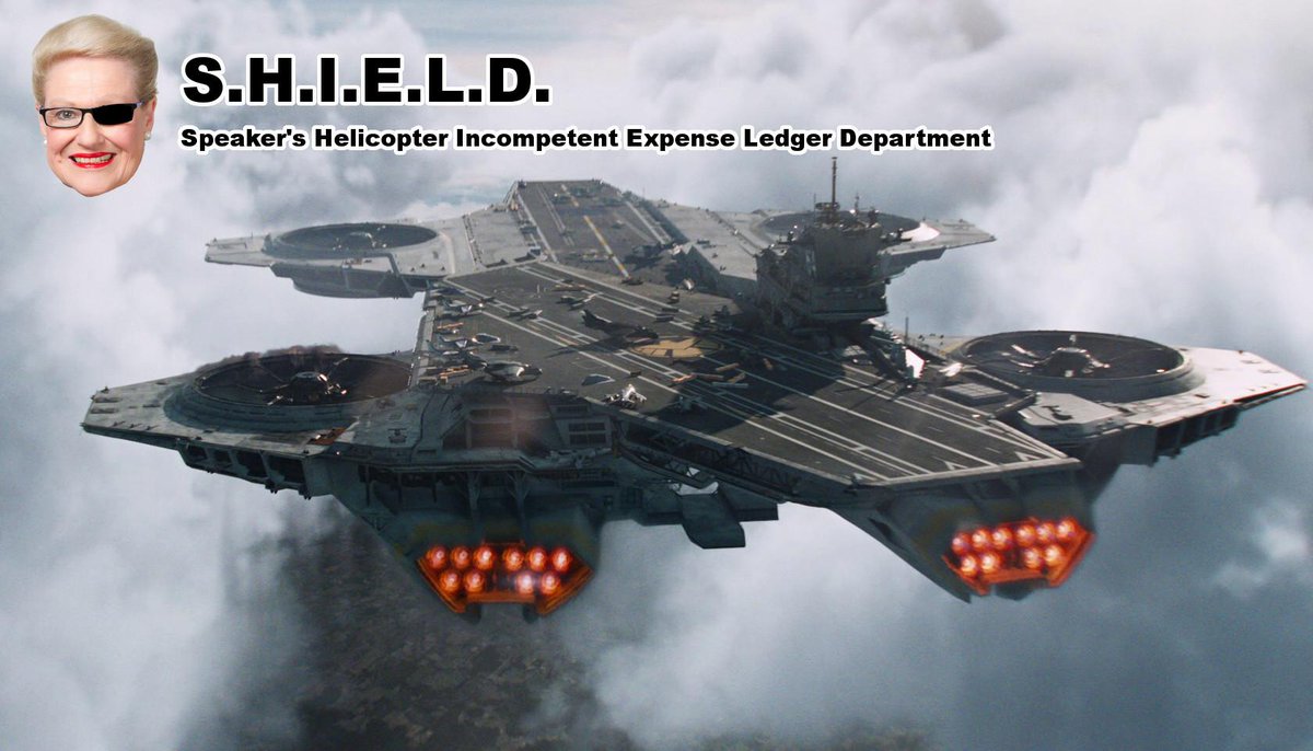 grant_buse's tweet image. Bronwyn Bishop's New Office... #choppergate #auspol #BronwynBishop #avengers #SHIELD #qanda