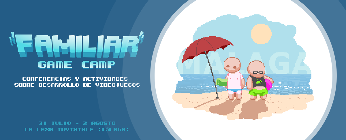 familiargamejam's tweet photo. #FAMILIARGAMECAMP 31 de julio - 2 de agosto. Ya podéis echarle un ojo al programa en http://t.co/XVHOQ2PJV5 #gamedev http://t.co/lEE2wjtz9C
