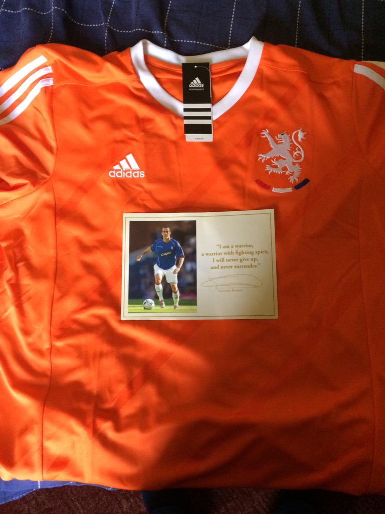 Happy birthday FERNANDO RICKSEN new top for the season thanks   