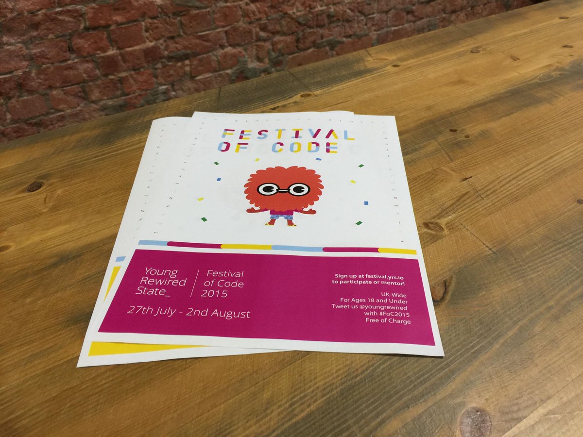ThisisZone's tweet image. Great things are soon to happen... Hugely proud to be part of #festivalofcode, follow our #foc2015 updates all week.