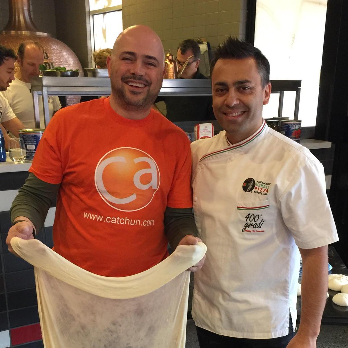 RenatoSilvaAU's tweet image. Learning from "il Maestro" @pizzachefjohnny - the man who makes #theworldsbestpizza