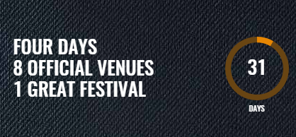 We've got a serious case of the Monday Blues! Your official countdown begins now: bluesfestival.co.uk/tickets/